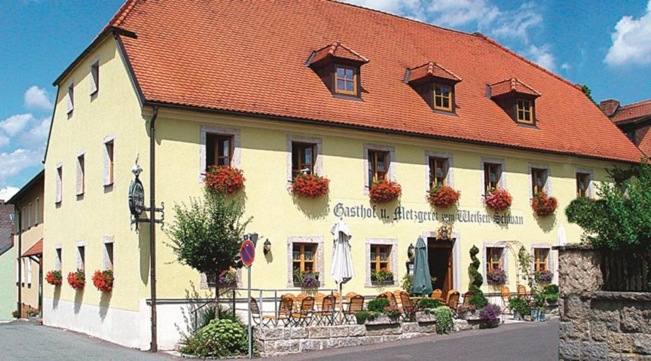 Gasthof Weisser Schwan Hotel Windischeschenbach Bagian luar foto